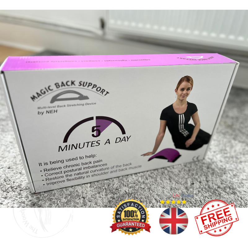 Relieve Lower Back Pain & Improve Posture with the Wellbeing Back Stretcher